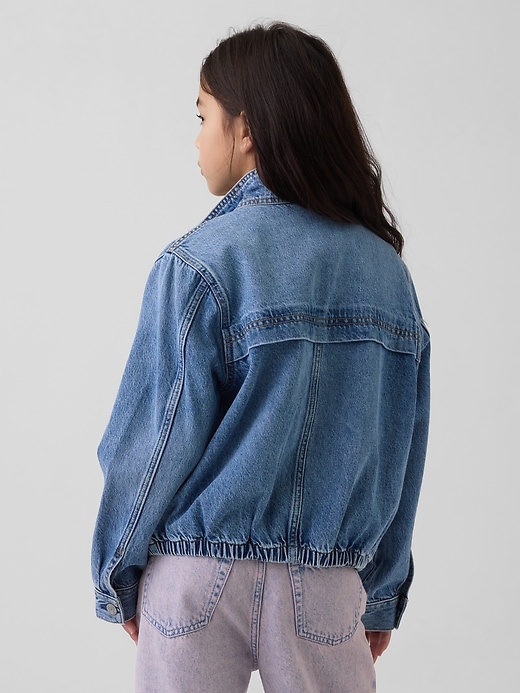Image number 3 showing, Kids Denim Utility Jacket