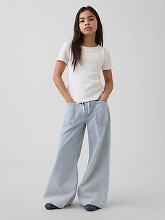 Kids Low Rise Baggy Jeans