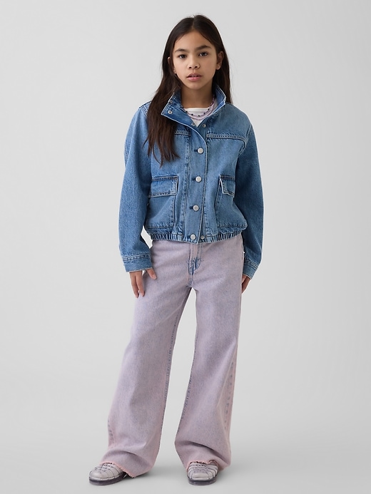 Image number 4 showing, Kids Denim Utility Jacket