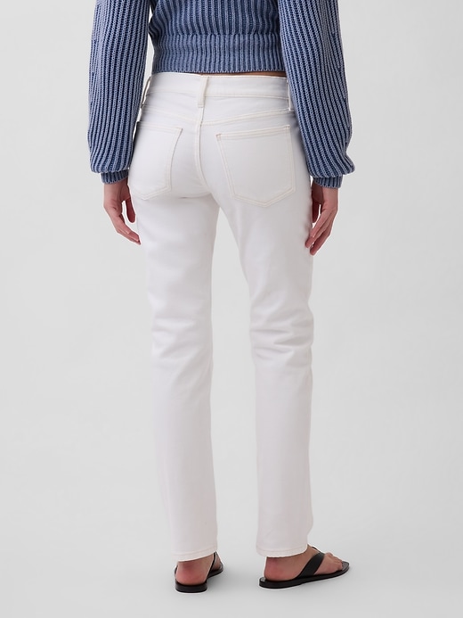 Image number 4 showing, Low Rise '90s Slim Straight Jeans