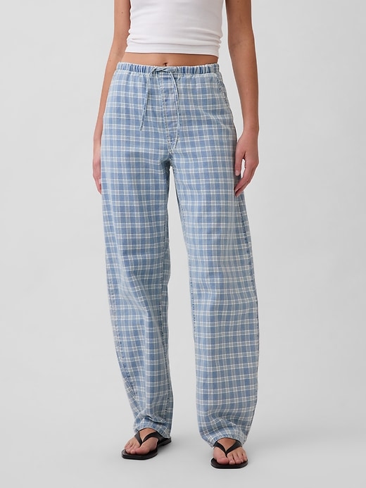 Image number 2 showing, High Rise Easy Barrel Jeans