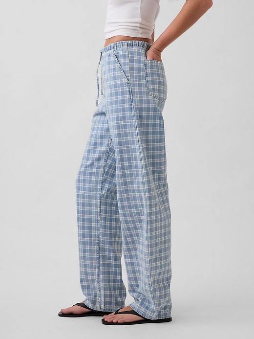 Image number 3 showing, High Rise Easy Barrel Jeans