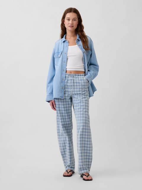 High Rise Easy Barrel Jeans