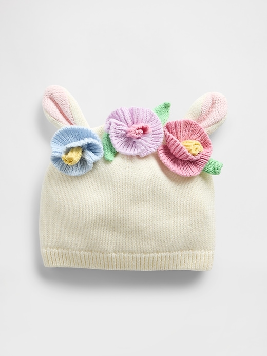 Image number 1 showing, Baby Crochet Animal Beanie