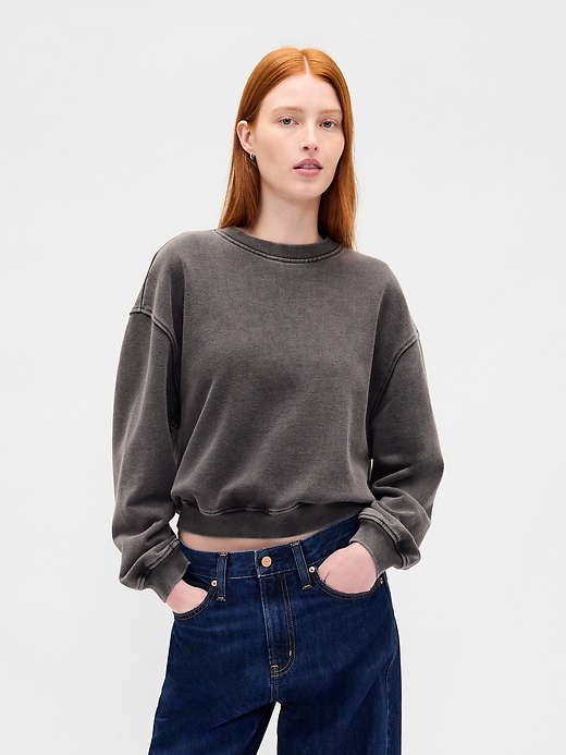 Image number 1 showing, Heavyweight French Terry Oversized Sweatshirt