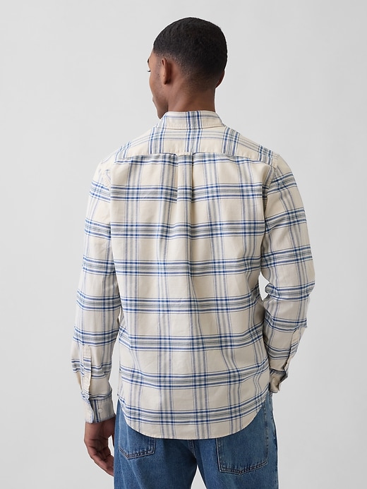 Image number 3 showing, Plaid Oxford Button-Down Shirt