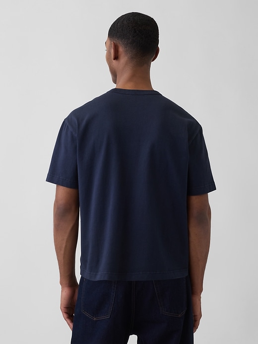 Image number 3 showing, Adult Heavyweight Crop T-Shirt