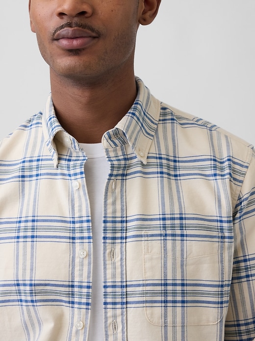 Image number 4 showing, Plaid Oxford Button-Down Shirt