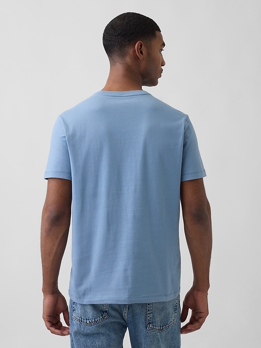 Image number 3 showing, Adult Organic Cotton Pocket T-Shirt