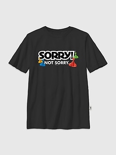 Kids Sorry Graphic T-Shirt