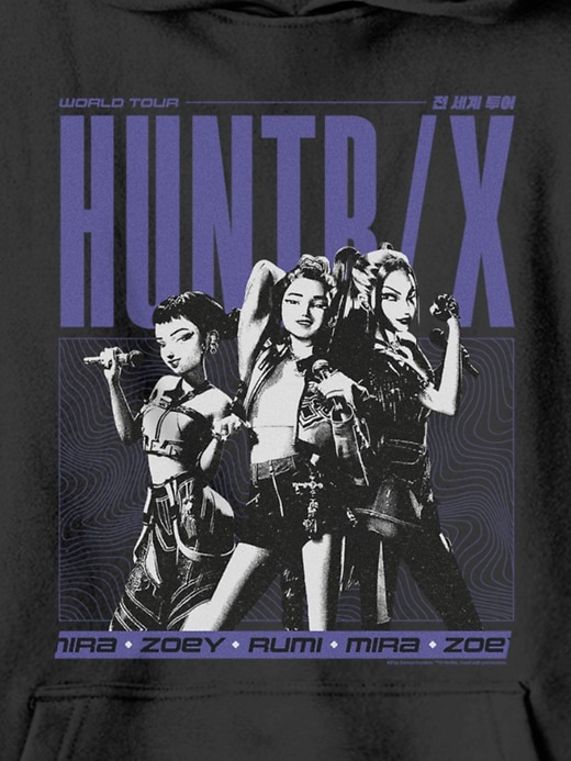 Image number 3 showing, Kids K-Pop Demon Hunters Graphic Hoodie