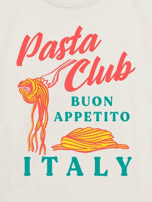 Image number 3 showing, Kids Pasta Club Graphic T-Shirt
