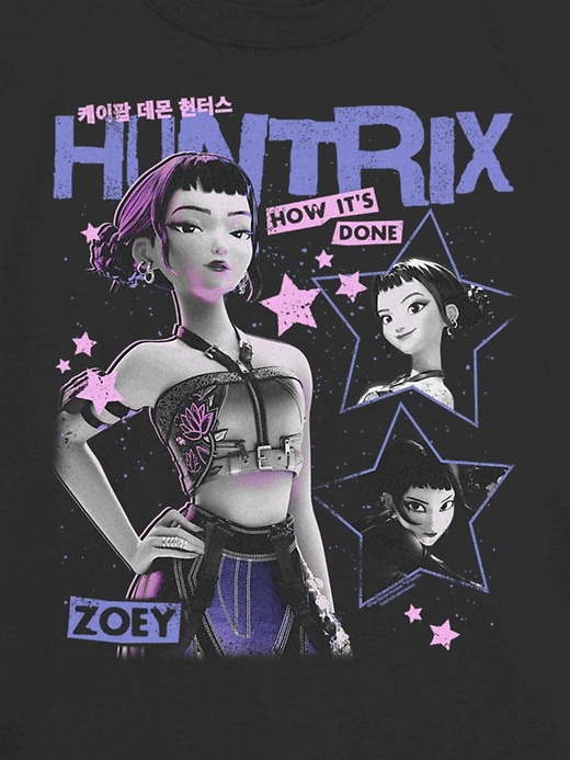 Image number 3 showing, Kids K-Pop Demon Hunters Zoey Graphic T-Shirt