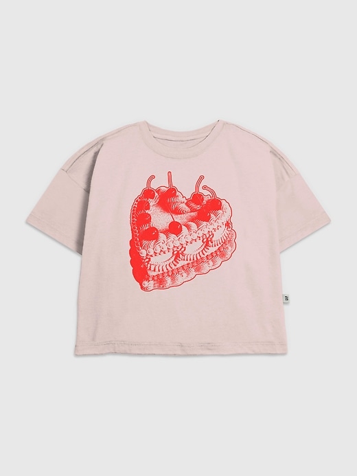 Image number 1 showing, Kids Vintage Heart Cake Graphic T-Shirt
