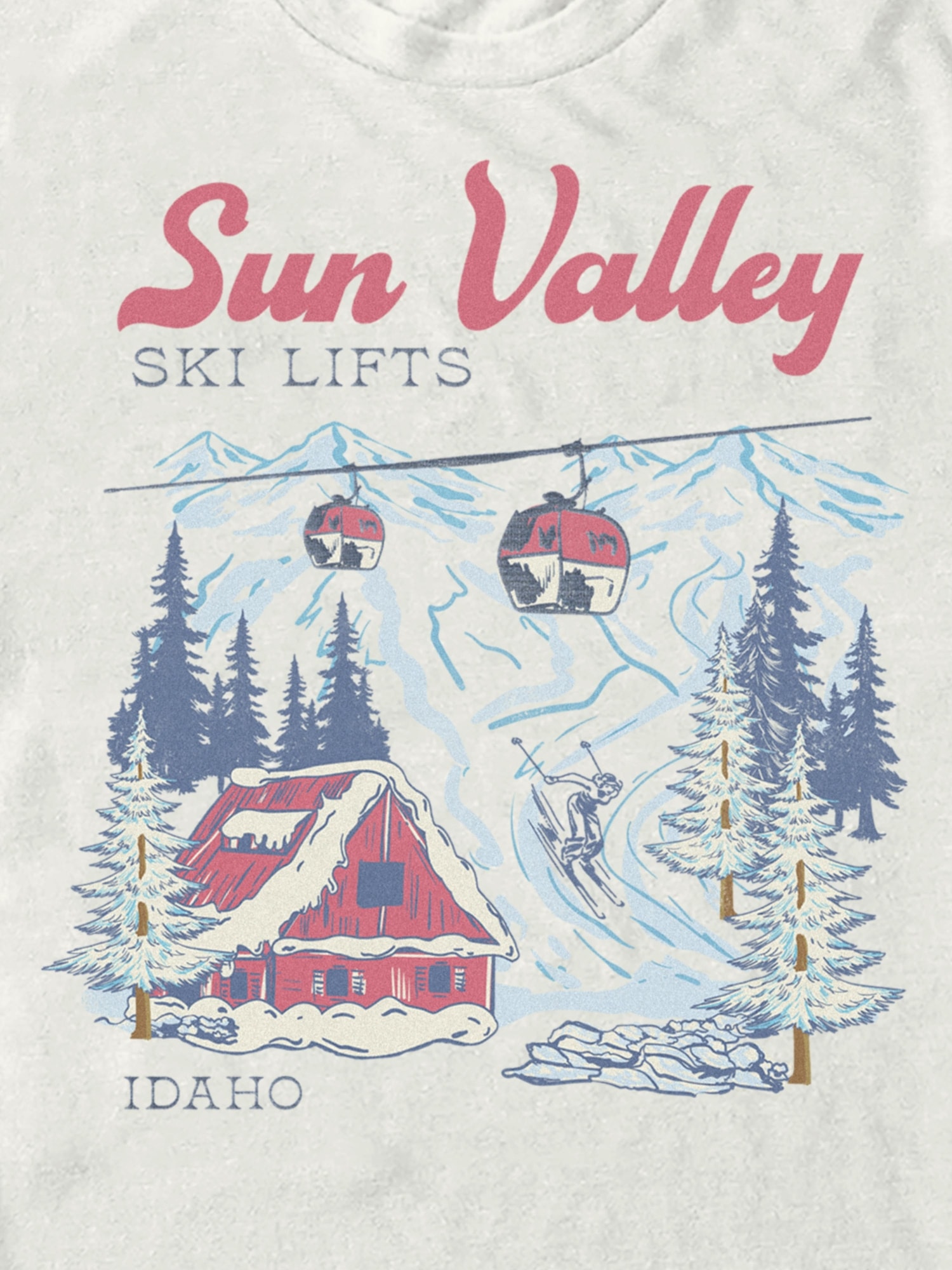 Sun Valley Lifts Graphic T-Shirt