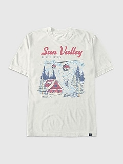 Sun Valley Lifts Graphic T-Shirt