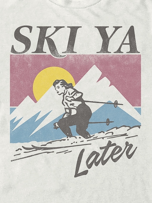 Image number 3 showing, Ski Ya Later Graphic T-Shirt