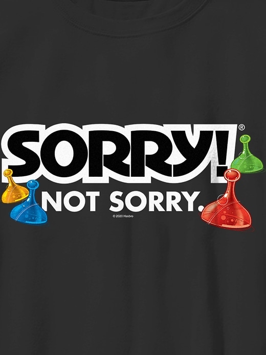 Image number 3 showing, Kids Sorry Graphic T-Shirt