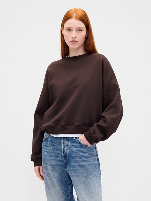 Image number 1 showing, VintageSoft Wedge Crewneck Sweatshirt