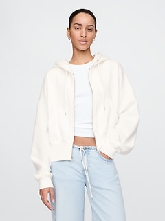 VintageSoft Wedge Zip Hoodie