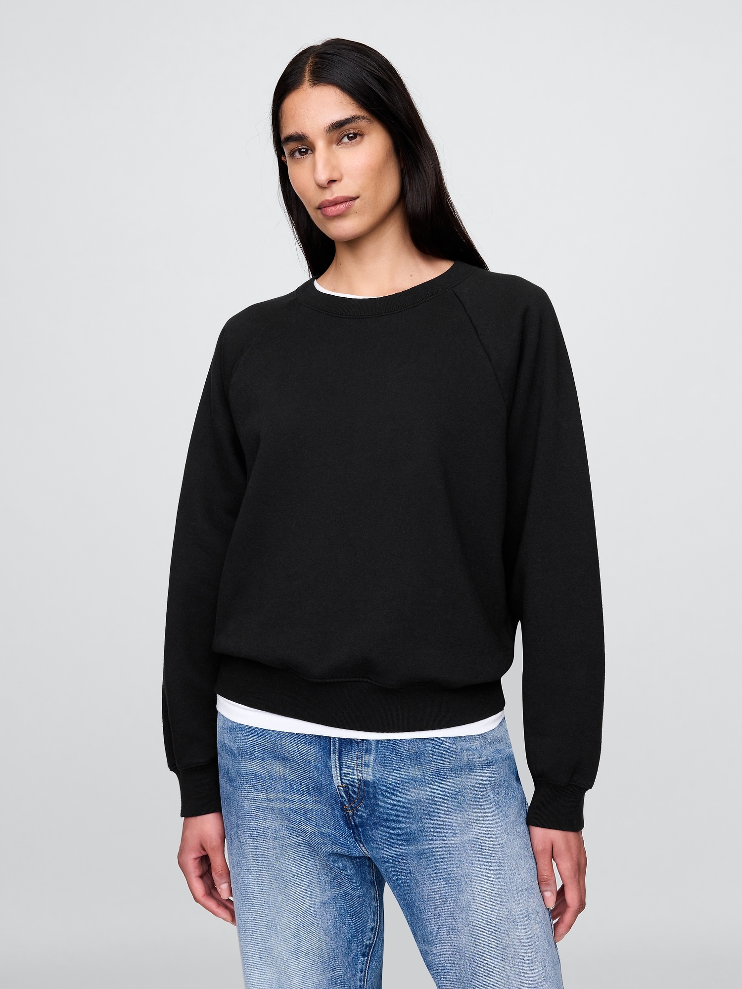 VintageSoft Raglan Sweatshirt