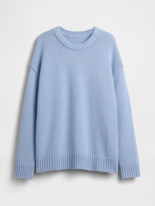 Image number 5 showing, 100% Cotton Oversized Sweater