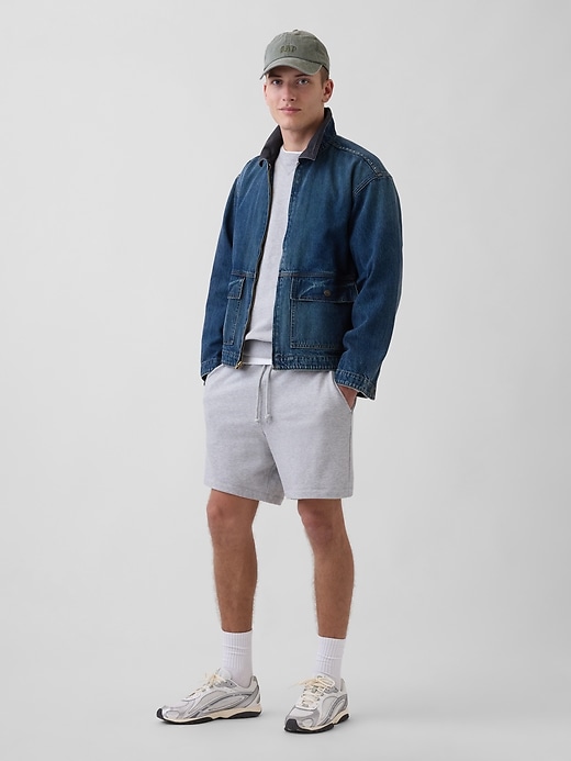 Image number 4 showing, Adult Heavyweight French Terry Sweat Shorts