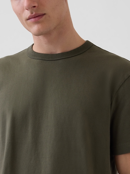 Image number 4 showing, Adult Heavyweight Relaxed T-Shirt