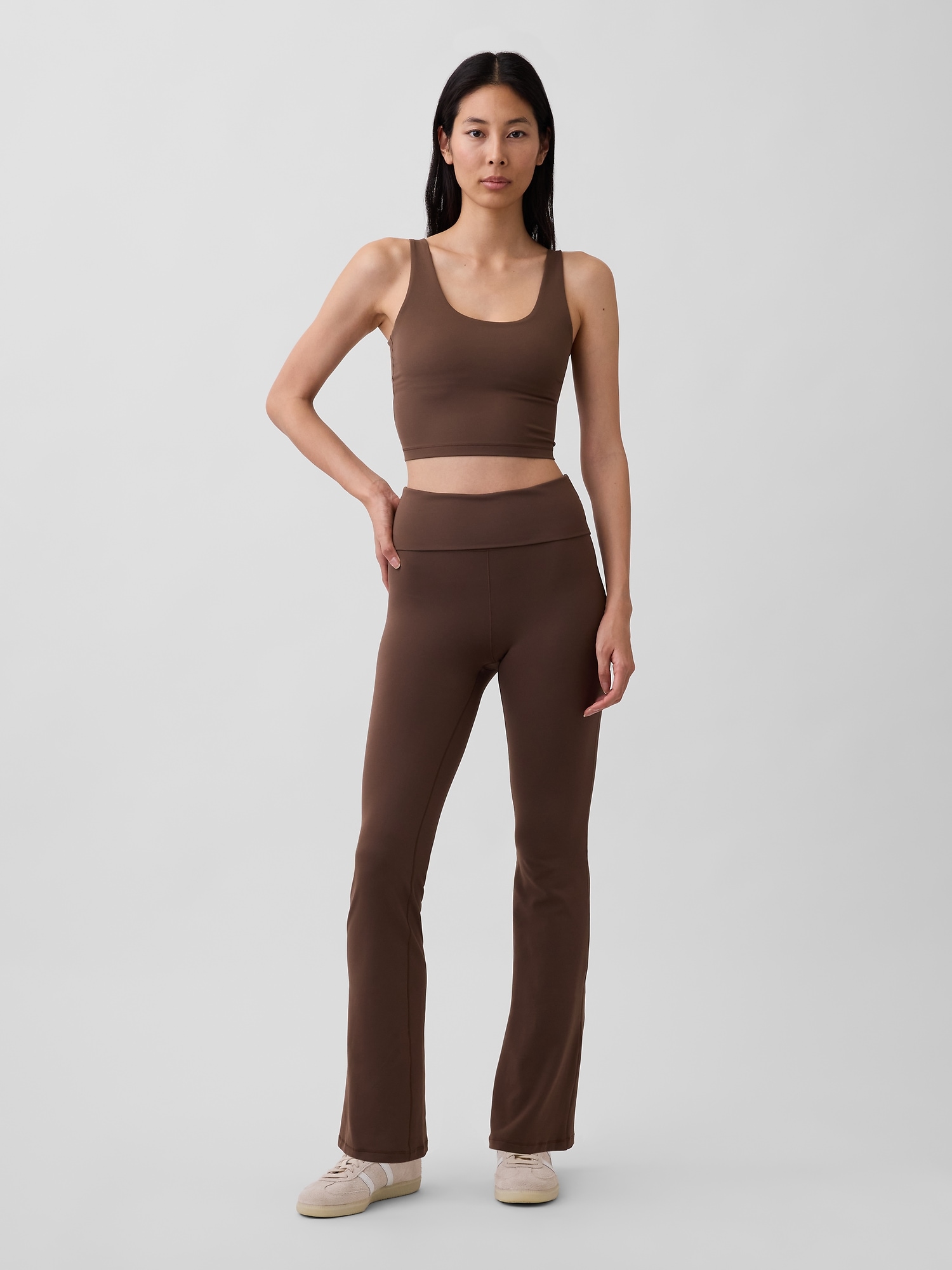 Бельё GapFit Smooth Brami — Gap, цвет: Коричневый — фото 3