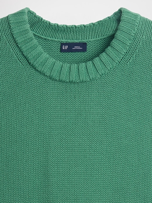 Image number 4 showing, 100% Cotton Oversized Sweater