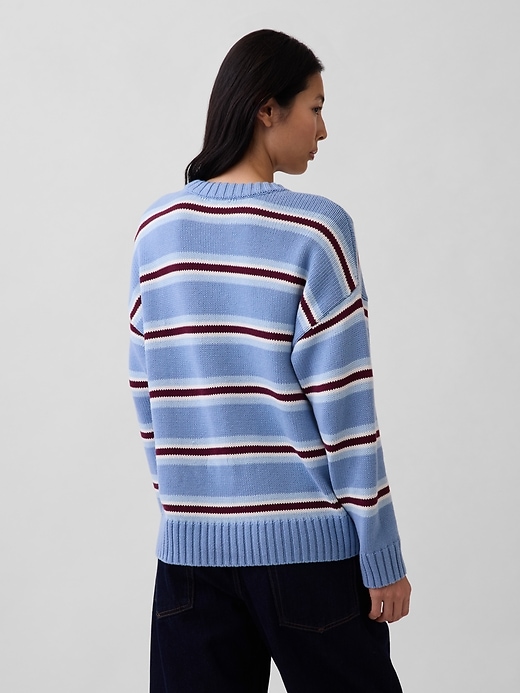 Image number 3 showing, 100% Cotton Oversized Sweater