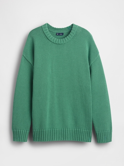 Image number 5 showing, 100% Cotton Oversized Sweater
