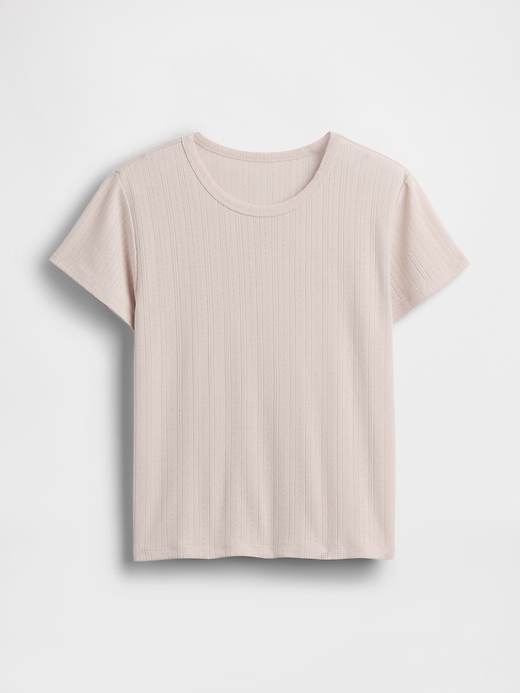 Image number 4 showing, Pointelle PJ T-Shirt