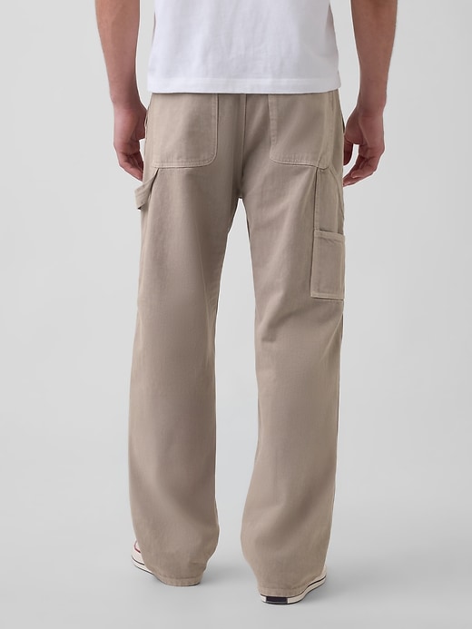 Image number 4 showing, '90s Loose Double-Knee Carpenter Jeans