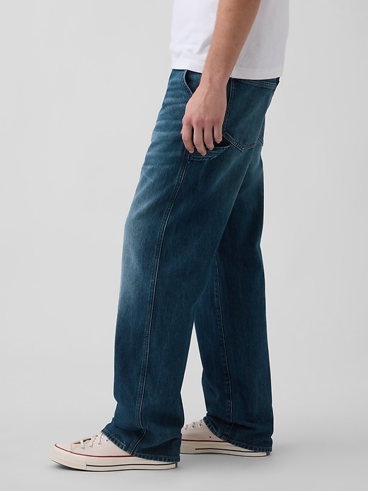 Image number 3 showing, '90s Loose Carpenter Jeans