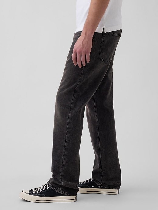 Image number 3 showing, Relaxed Straight Jeans