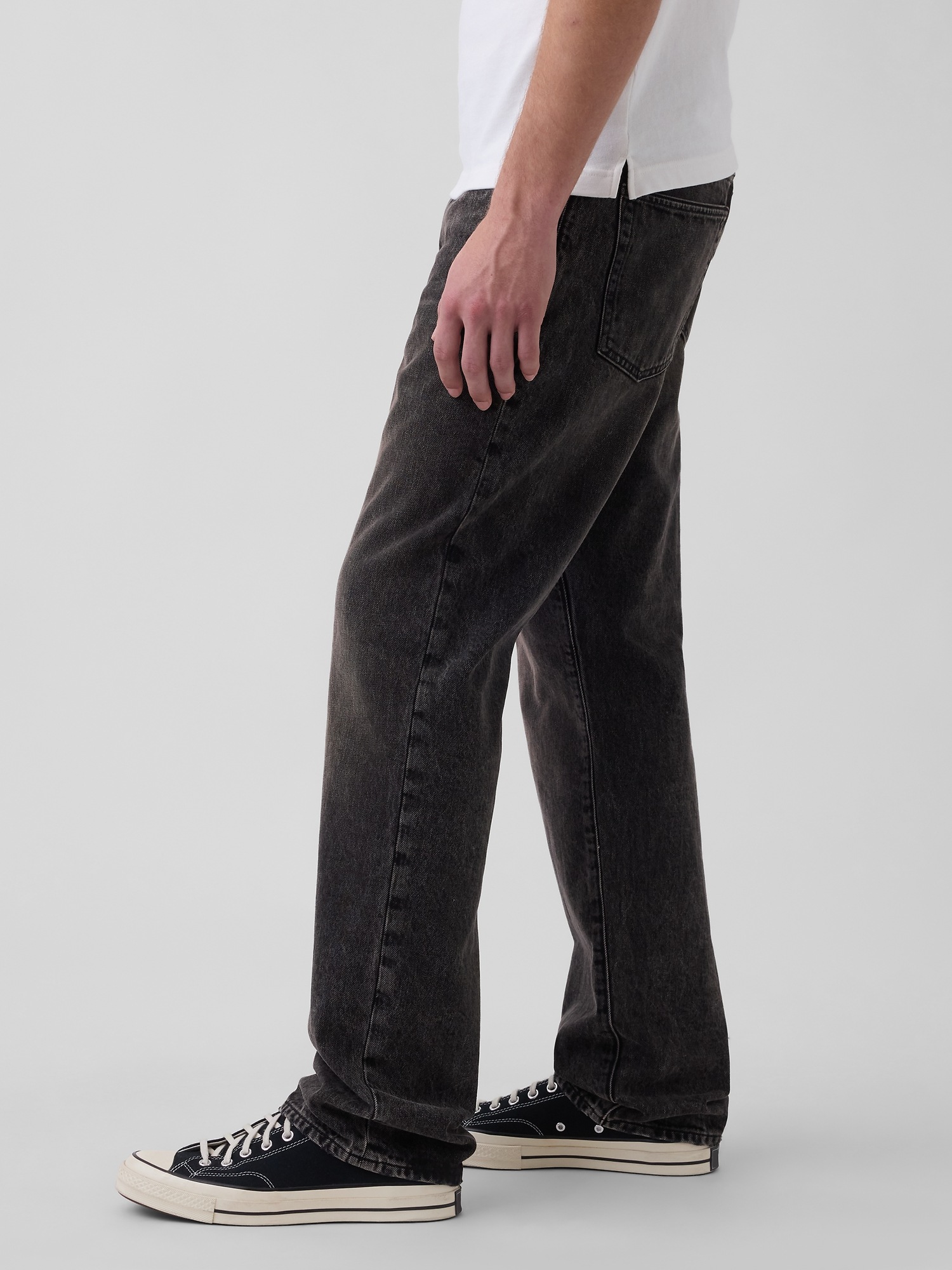 Мужские джинсы Gap Relaxed Straight Jeans — фото 3