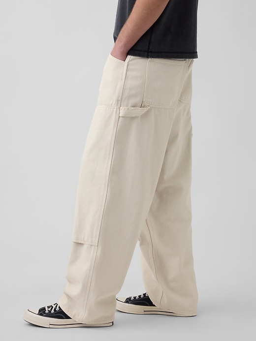 Image number 3 showing, Extra Baggy Double-Knee Carpenter Jeans