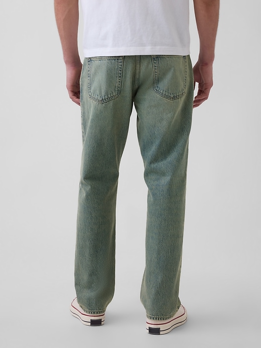 Image number 4 showing, Relaxed Straight Jeans