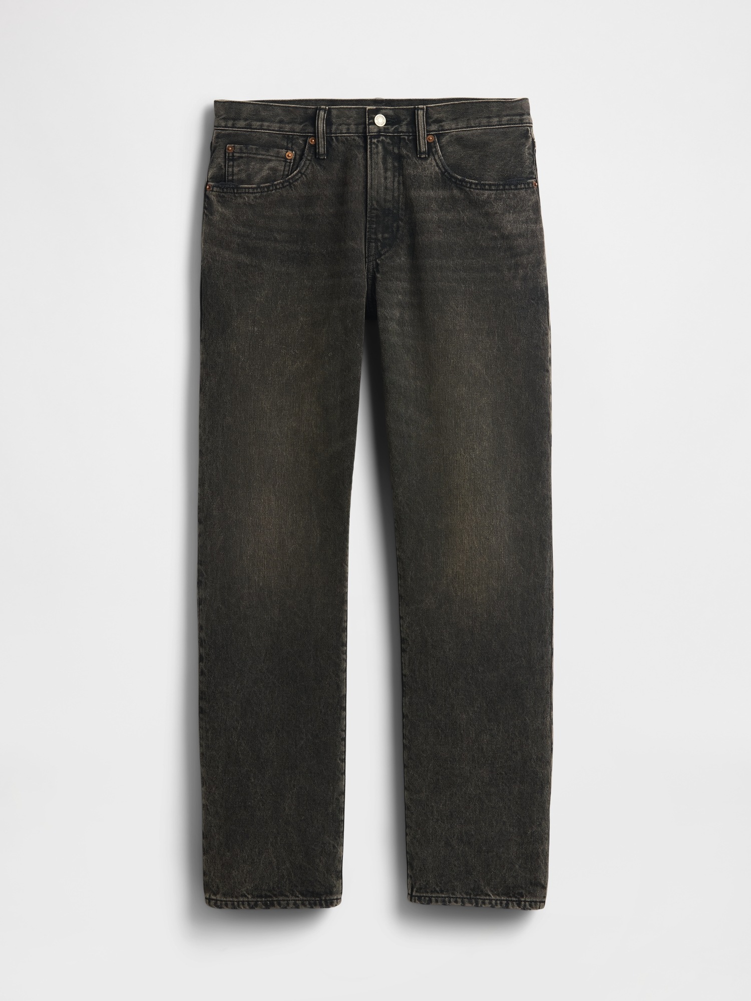 Мужские джинсы Gap Relaxed Straight Jeans — фото 5