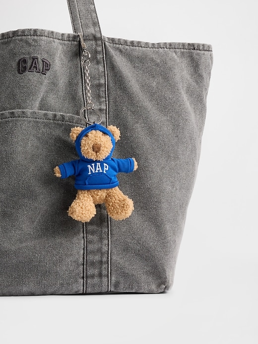 Image number 2 showing, Brannan Bear Nap Hoodie Keychain Charm