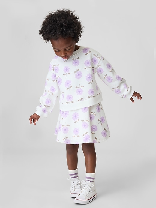 Image number 1 showing, Baby & Toddler VintageSoft Floral Skort Set