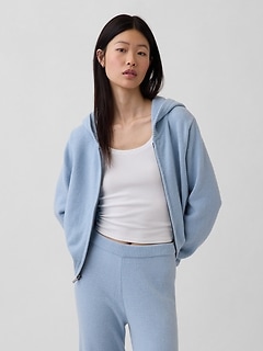 CashSoft Sweater Zip Hoodie