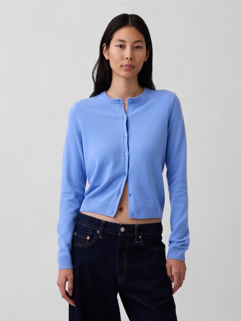 CashSoft Crop Cardigan
