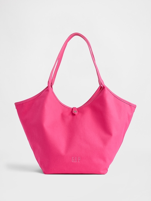 Canvas Slouchy Tote Bag
