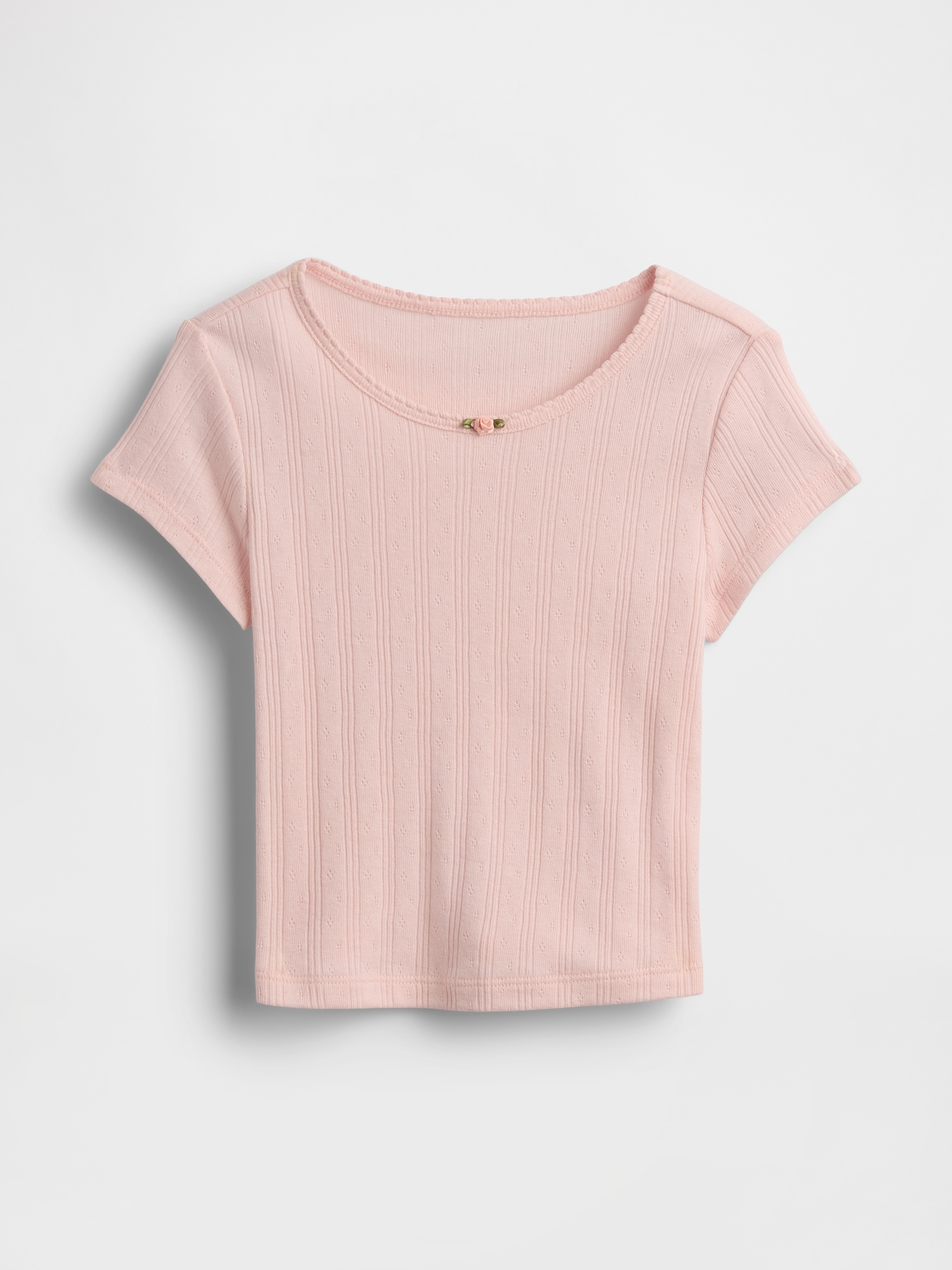 Baby & Toddler Pointelle Rib T-Shirt