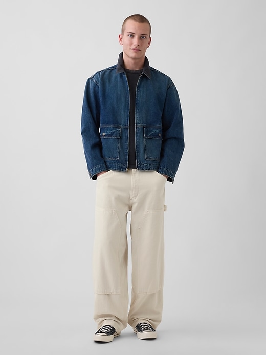 Image number 1 showing, Extra Baggy Double-Knee Carpenter Jeans