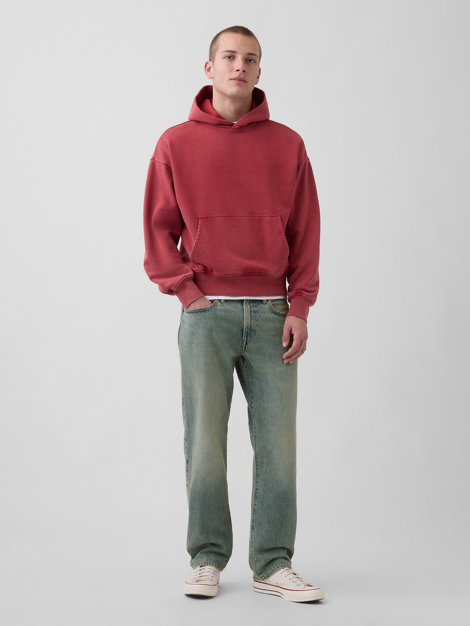 Relaxed Straight Jeans