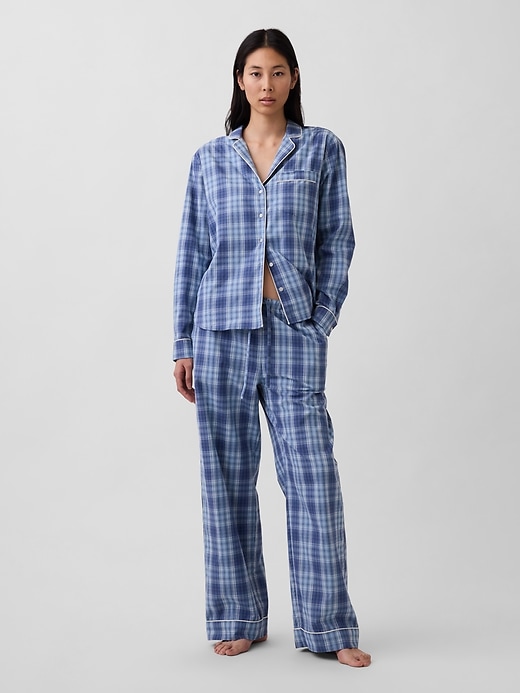 Image number 1 showing, Poplin PJ Set
