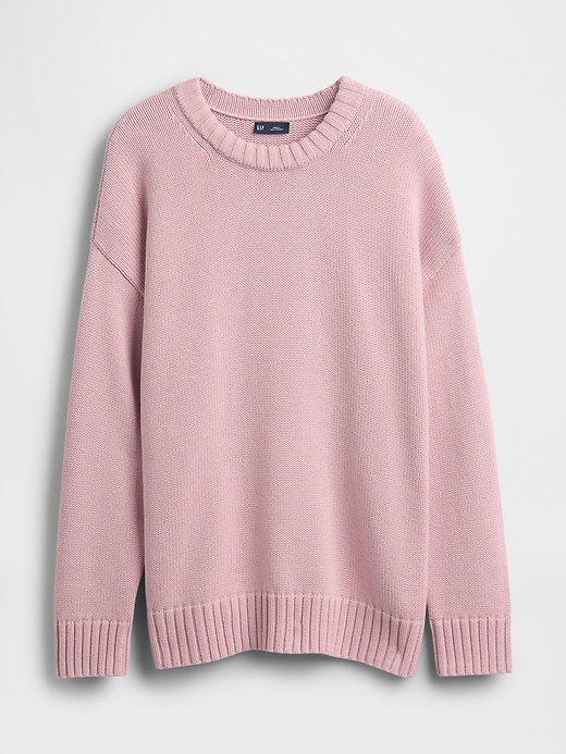 Image number 5 showing, 100% Cotton Oversized Sweater